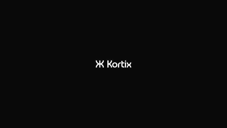 Kortix Logo wallpaper, dark