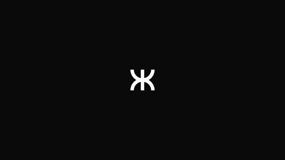 Kortix Symbol wallpaper, dark