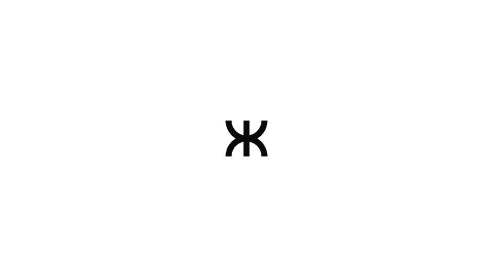 Kortix Symbol wallpaper, light